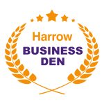 Harrow Business Den 2019, where iParcelBox came runner up for our innovative smart parcel delivery box